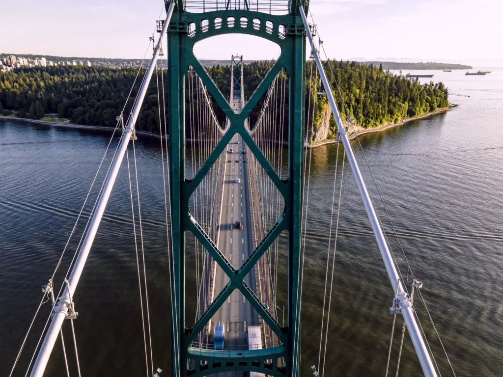 Landmark bridge view symbolizing prompt, connected 24/7 emergency plumbing service across Uxbridge by KOZ Plumbing.