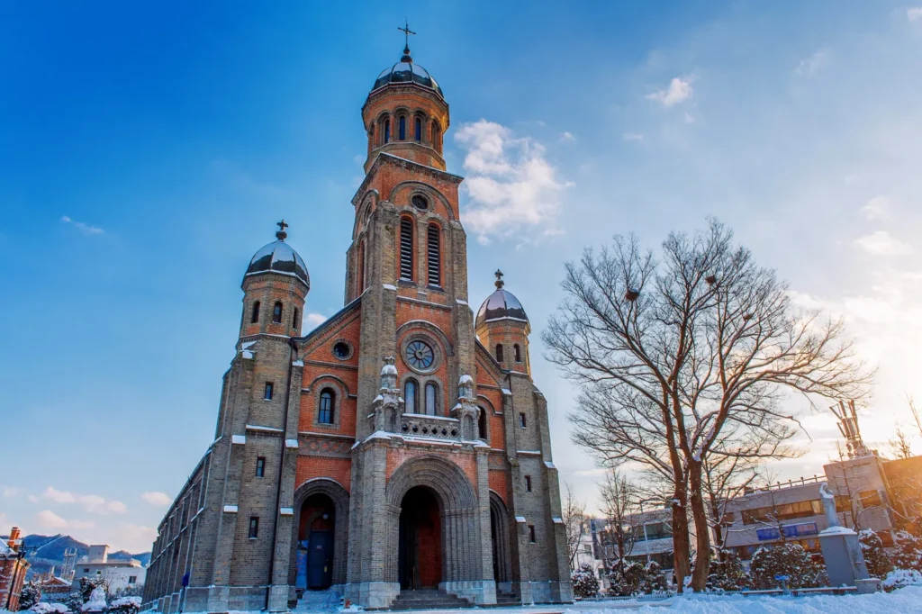 Historic architecture symbolizing dependable and durable emergency plumbing solutions in Guildford by KOZ Plumbing & Heating.