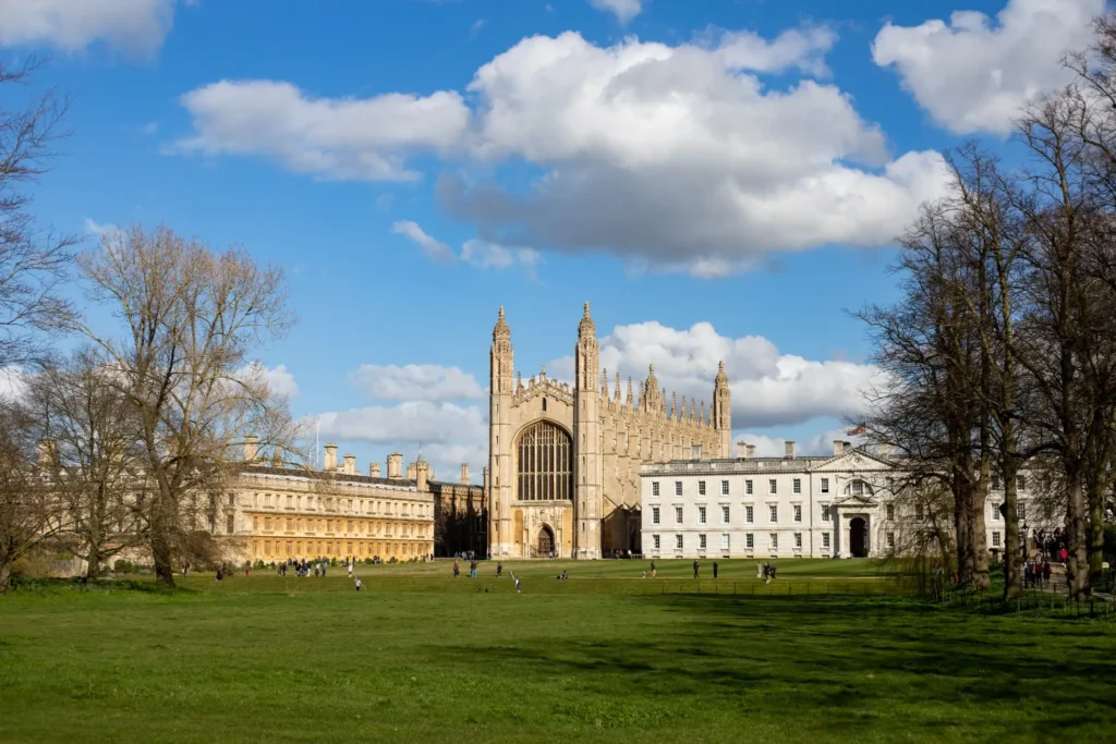 King's College Chapel in Cambridge, UK, representing the area served by KOZ Plumbing & Heating