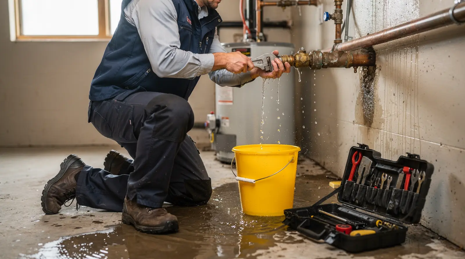 Speed defines KOZ Plumbing & Heating's response to a crisis. Day or night, the team