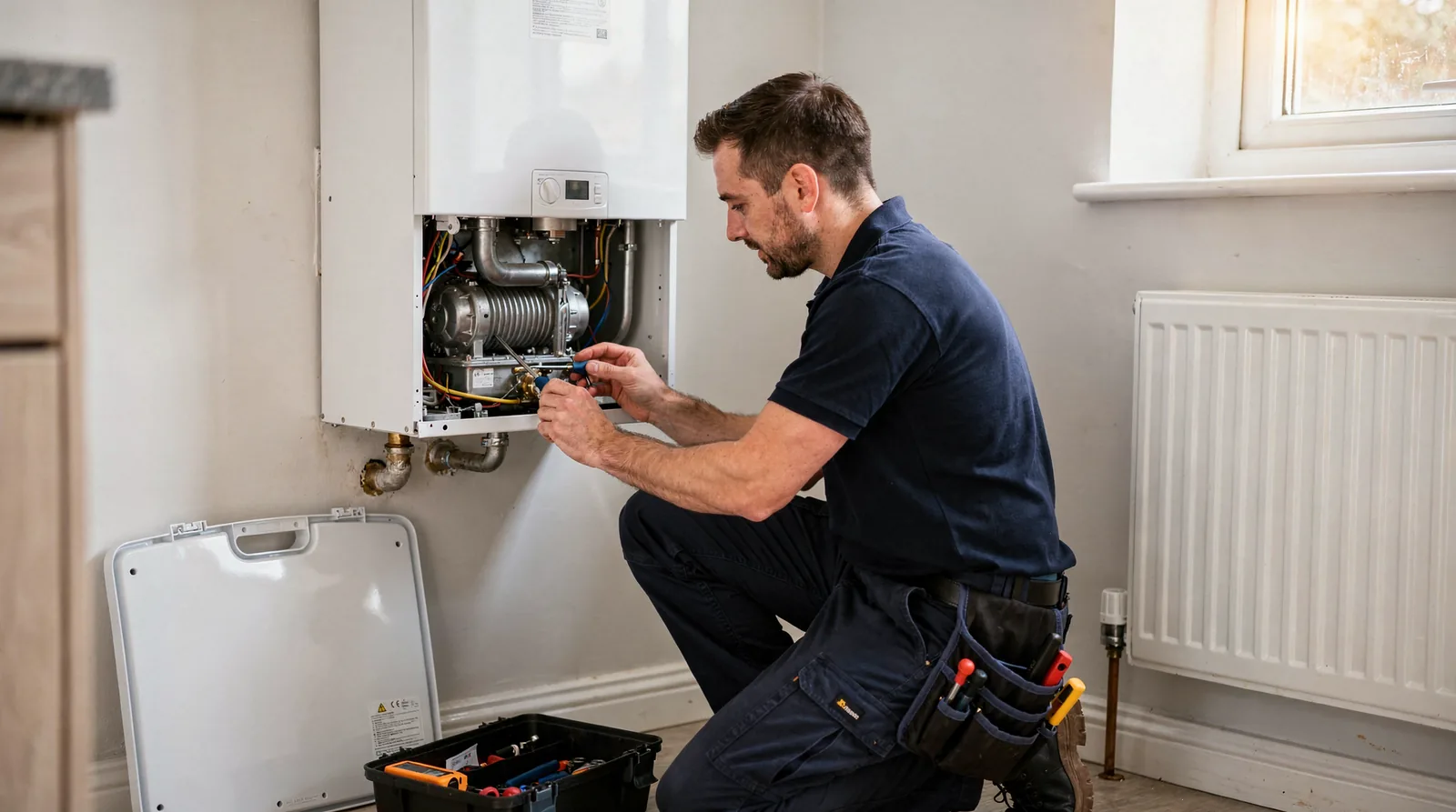 A gas boiler service in Colchester is a routine inspection and maintenance appointment