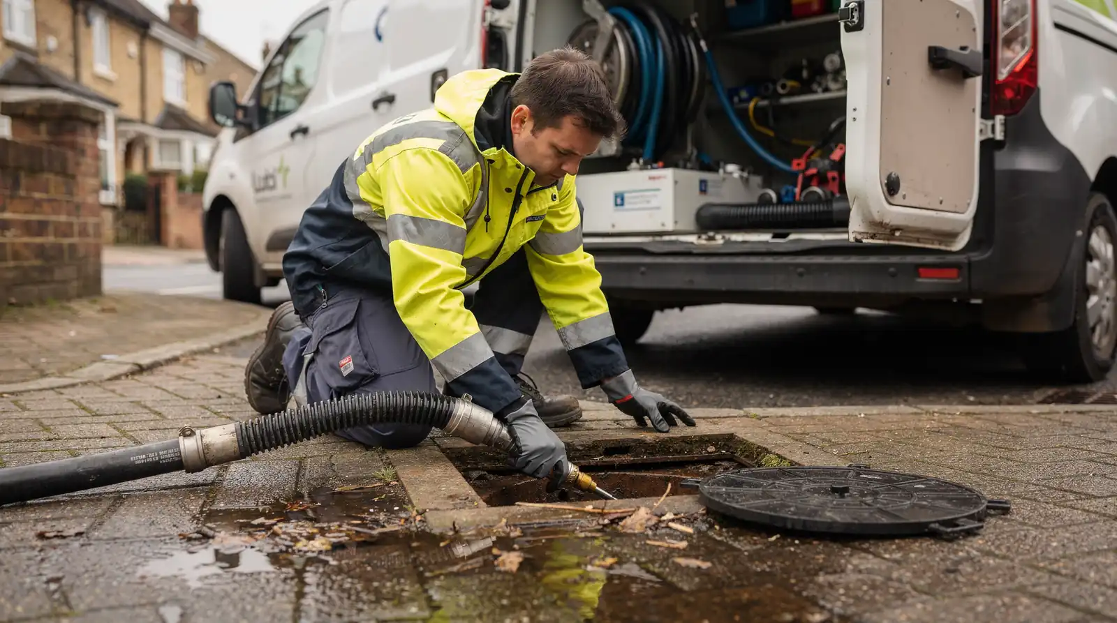 Response times for emergency drain unblocking Luton callouts typically fall within about one hour