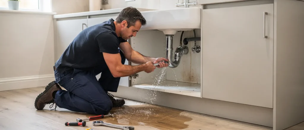 Burst pipes, overflowing toilets, major leaks, and failed water heaters all qualify as genuine plumbing