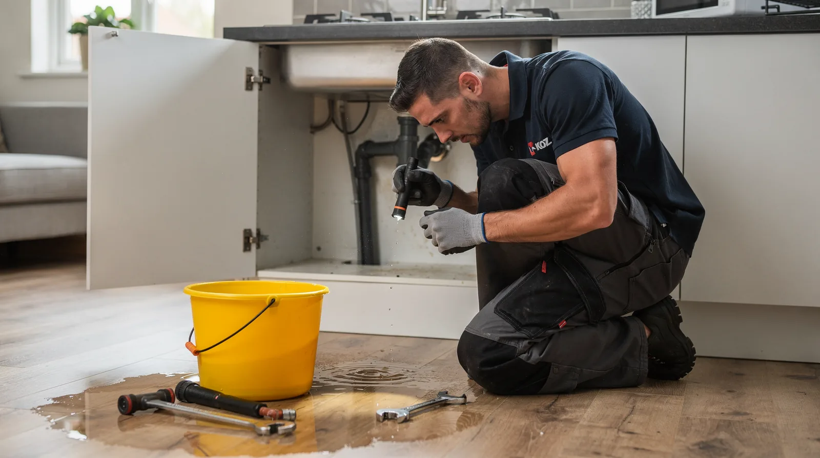Speed defines the response. KOZ Plumbing & Heating dispatches technicians around the clock for emergency